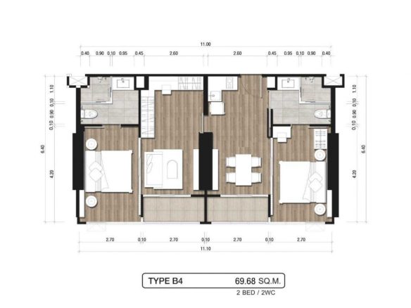 Квартира_The Panora Pattaya_2