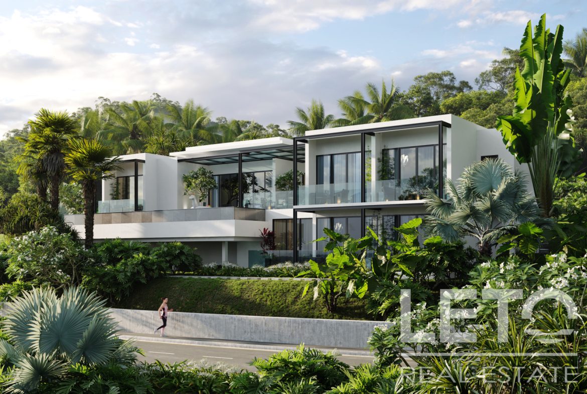 Вилла _4 спальни_625м2_Manick Hillside Villas Phuket