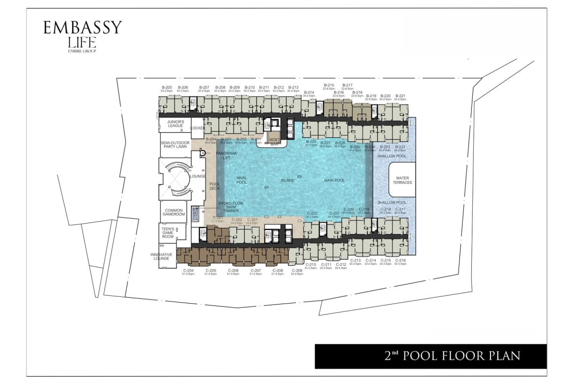 Квартира _1 спальня_34м2_Embassy Life Pattaya_7