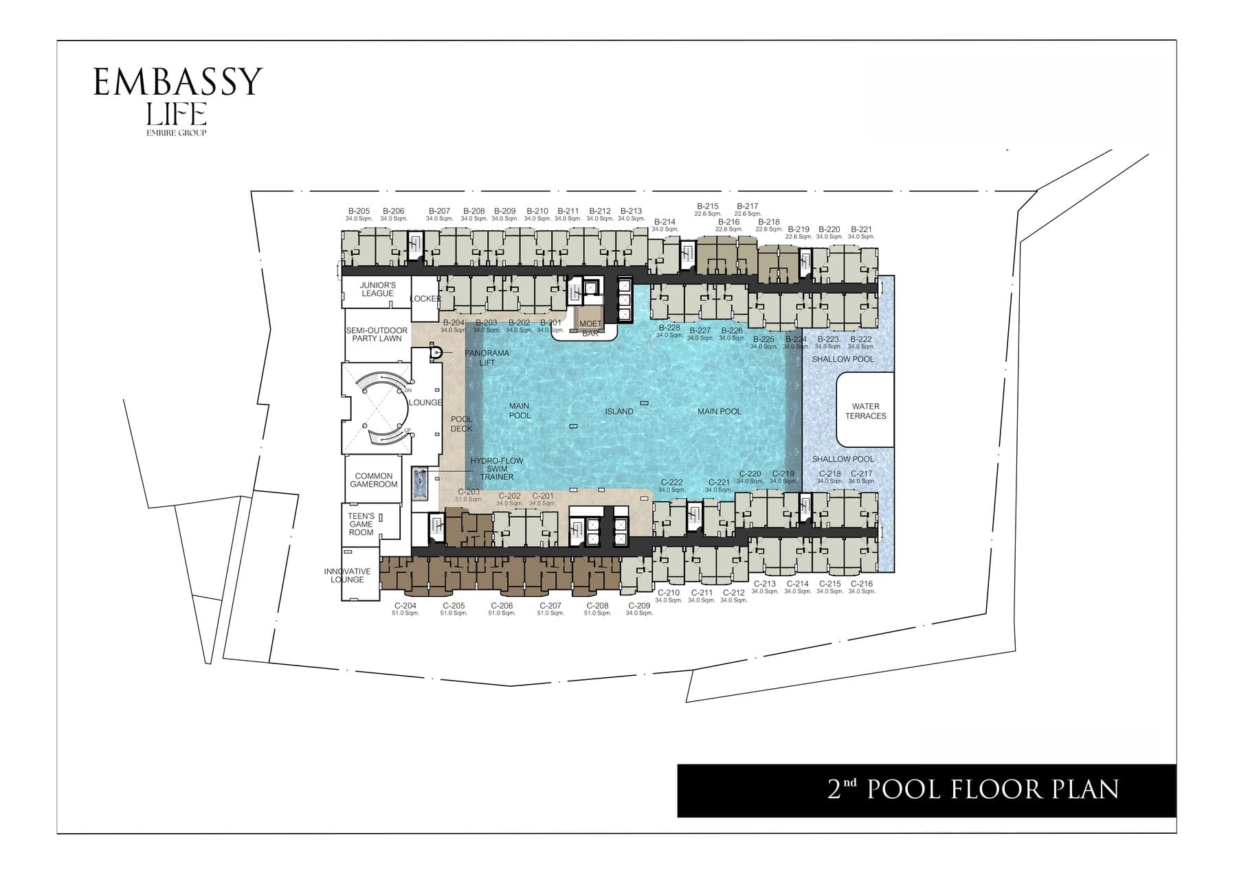 Квартира _1 спальня_34м2_Embassy Life Pattaya_7