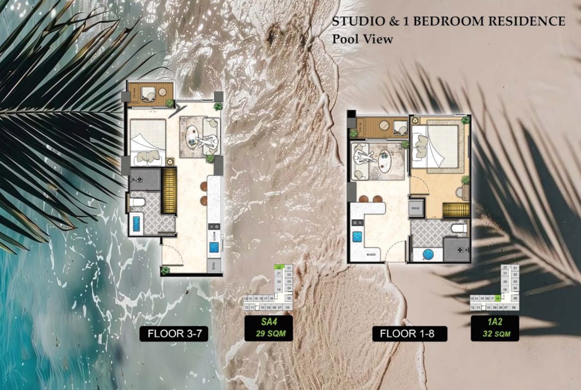 Квартира _1 спальня_32м2_Riviera Beverly Hills Residences