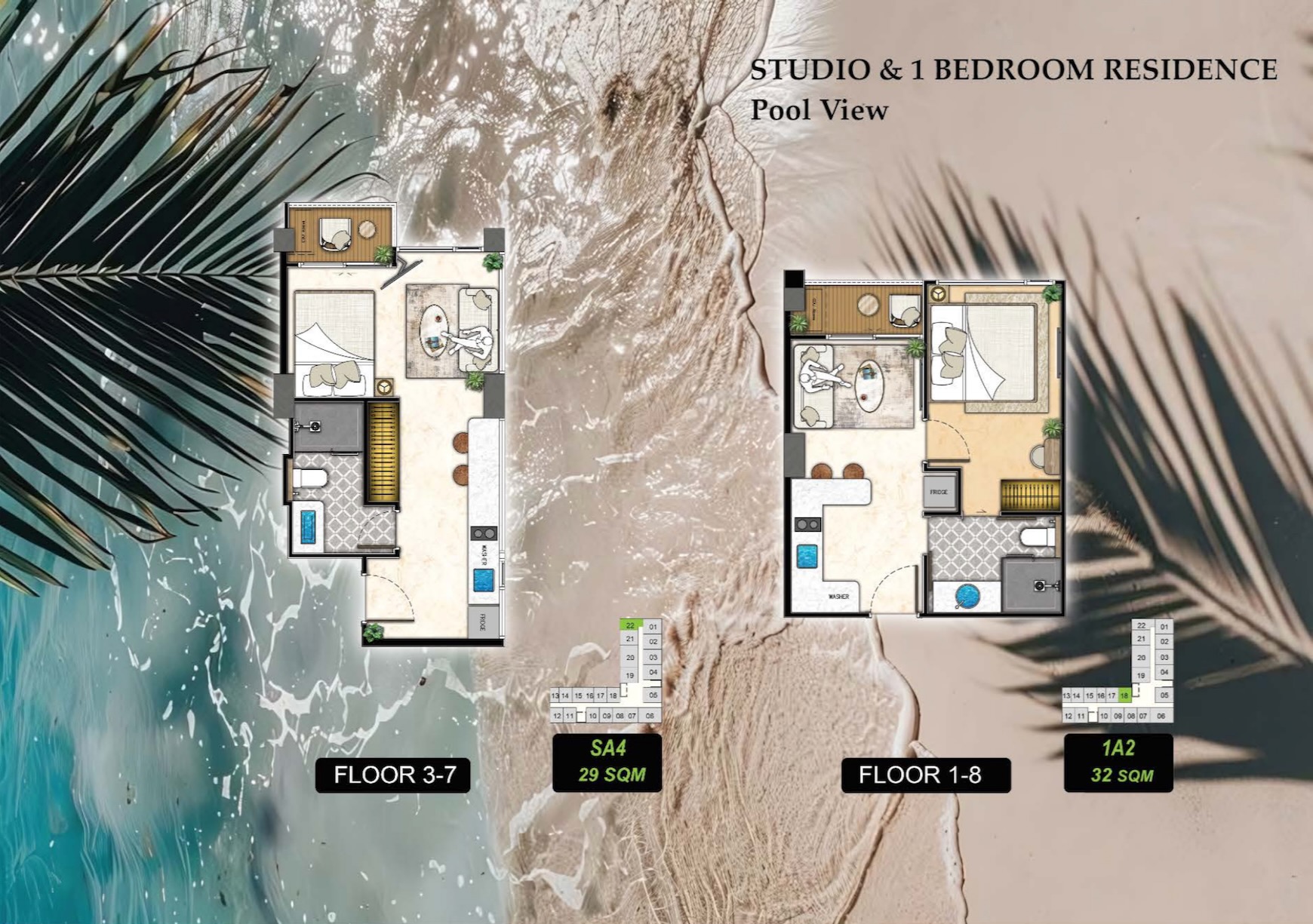 Квартира _1 спальня_32м2_Riviera Beverly Hills Residences