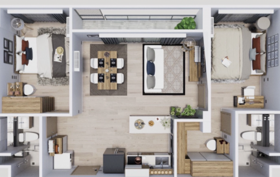 Квартира_Space Condominium Cherng Thali_14