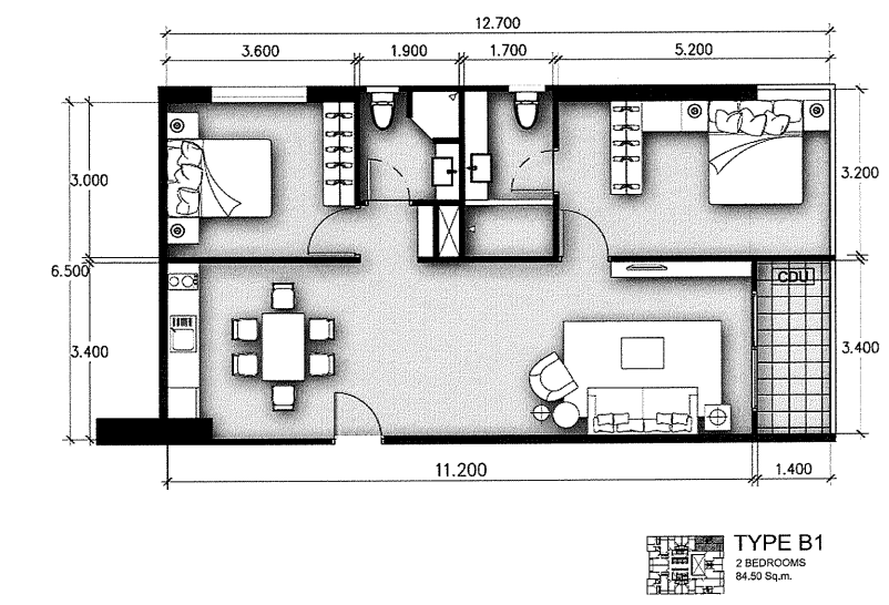 Квартира_Amari Residences Pattaya_7