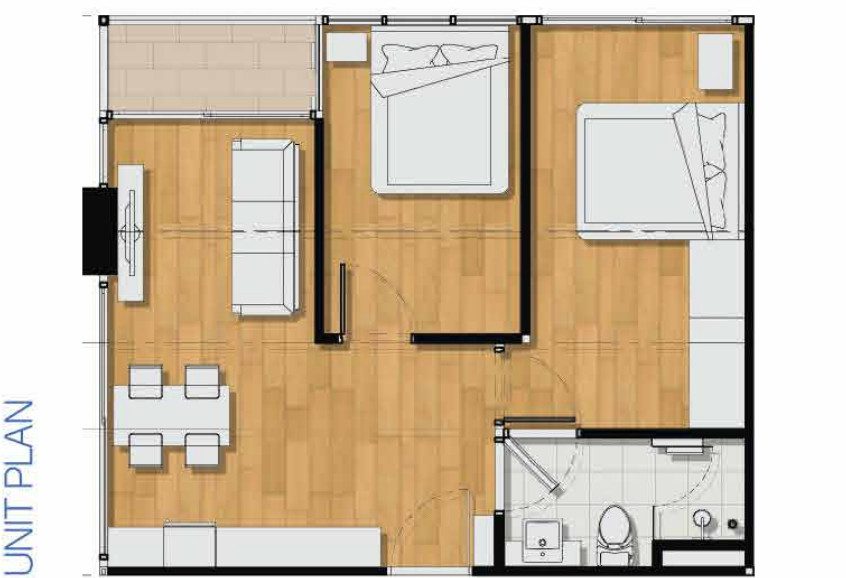 Квартира_Sea Zen Condominuim_6