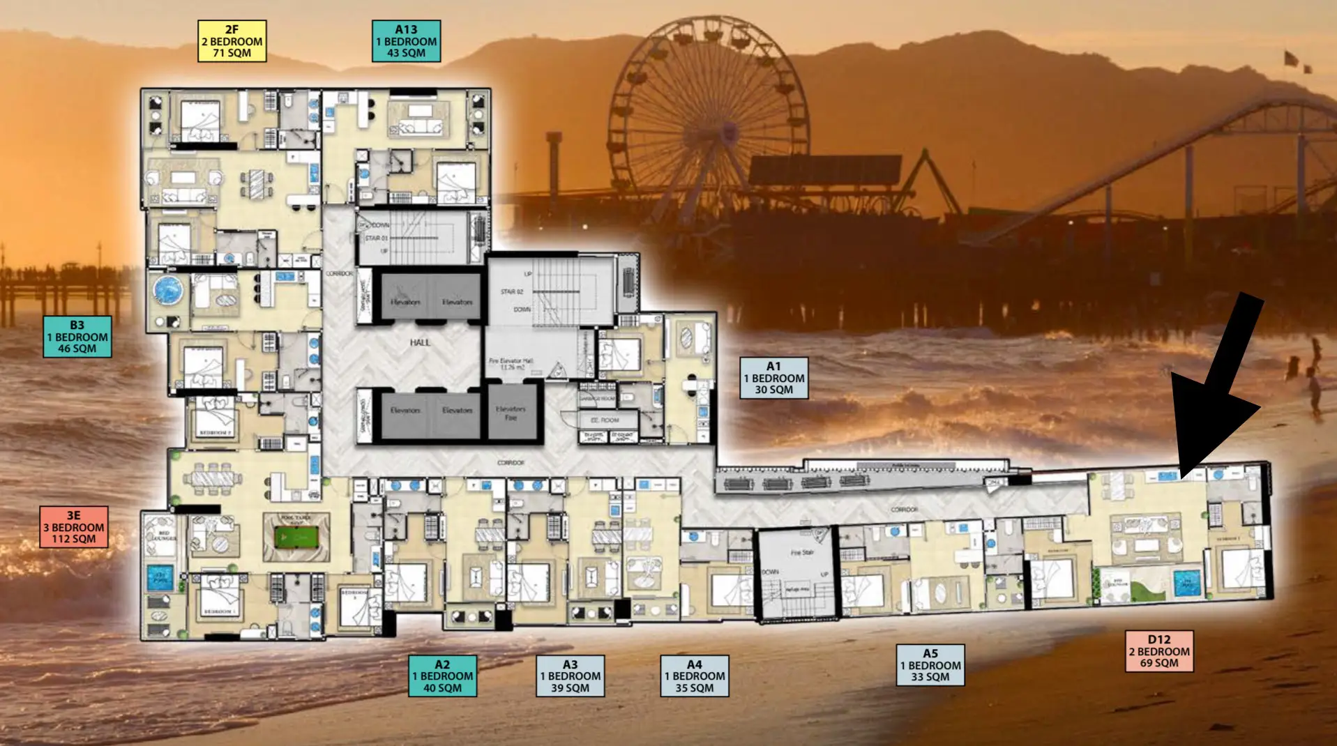 Квартира_Riviera Malibu_2