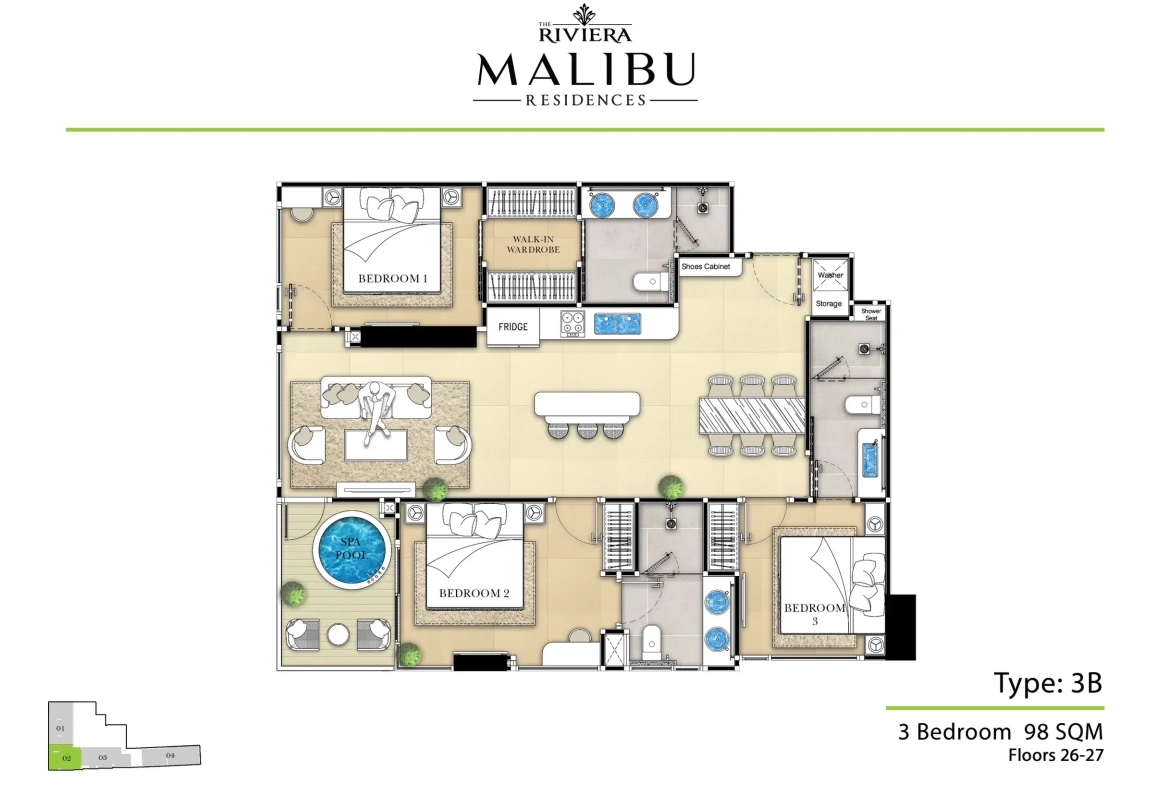 Квартира_Riviera Malibu_2